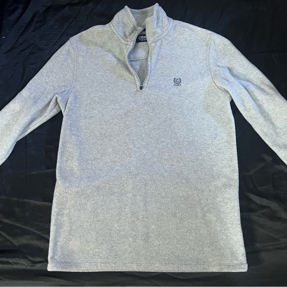 Chaps Quarter-Zip Sweater